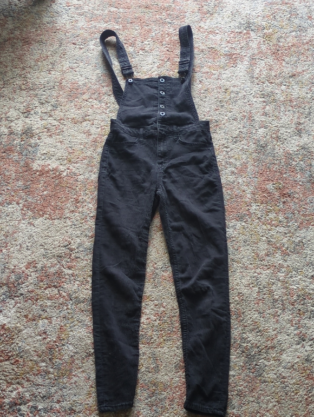 Divided Black Denim Women's Overalls